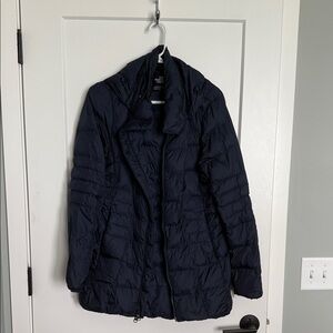 Navy The North Face Puffer Jacket